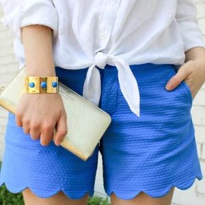 Lilly Pulitzer SCALLOPED SHORTS women’s Size 16